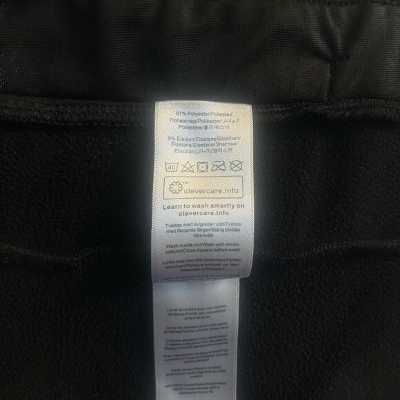 Peak Performance Junior Rider Zip Ski Mid Layer Black Size 160 (Size 14) - Picture 11 of 11